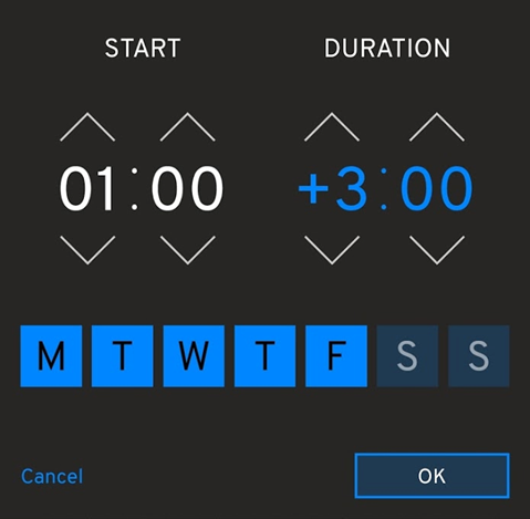 A screenshot of a timer

Description automatically generated with medium confidence